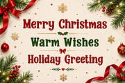 Merry Wishes, a Script Font by Wow Magic (Thumbnail 3 of 5)