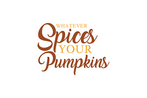 Spices Whatever Pumpkins Fall