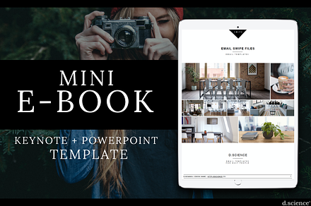 MINI EBOOK TEMPLATE | CLEAN NO.7, a Magazine Template by Template Monkey @dscience