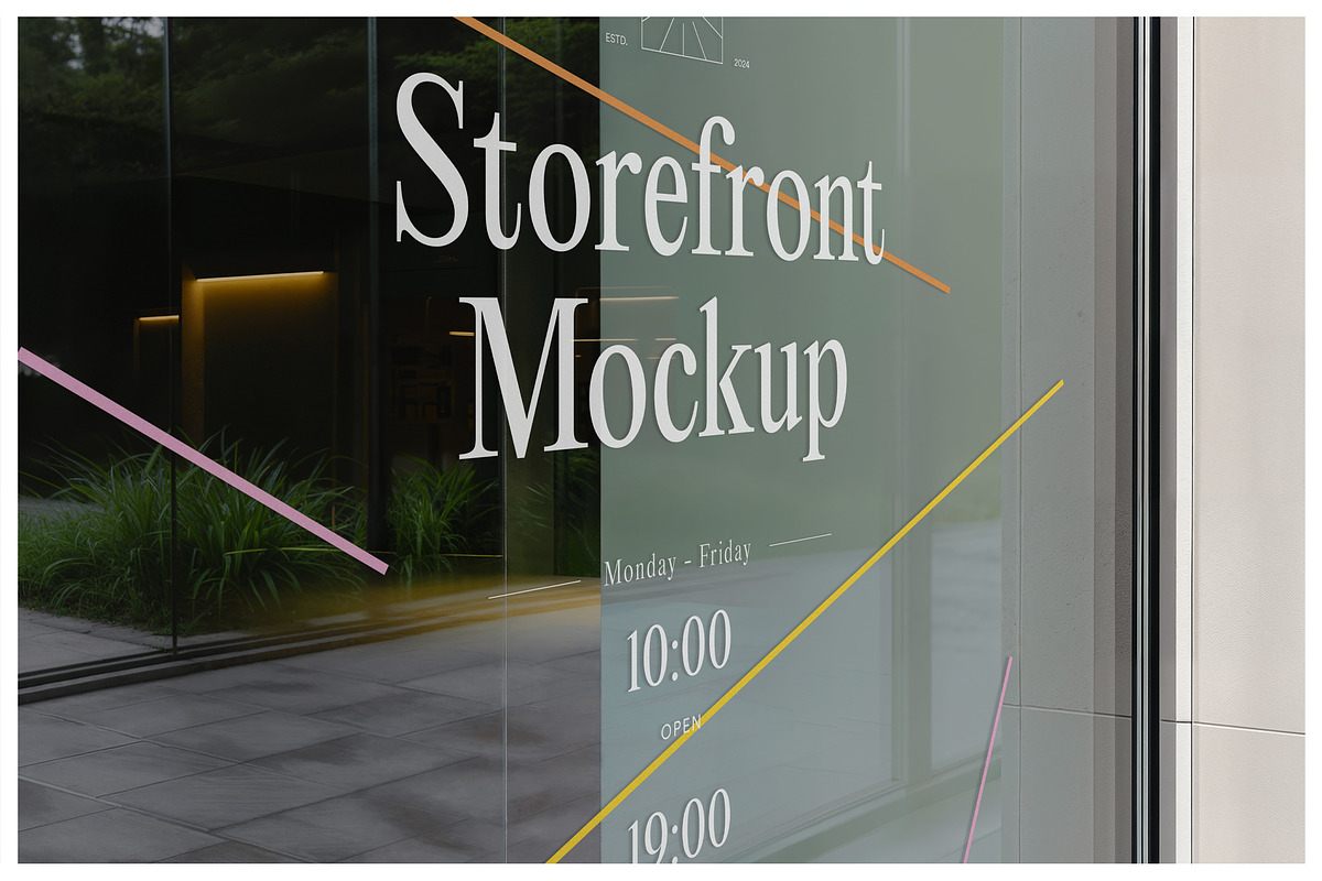 Storefront Mockups - Window Mockups, an Advertising Mockup by Mr.Mockup™ (Photo 13 of 20)
