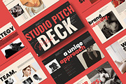 Pitch Deck Presentation Template, a Presentation Template by Aura Agency (Thumbnail 2 of 8)