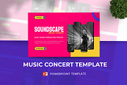 Music Concerts Powerpoint Template, a Presentation Template by casanovastudio (Thumbnail 1 of 3)