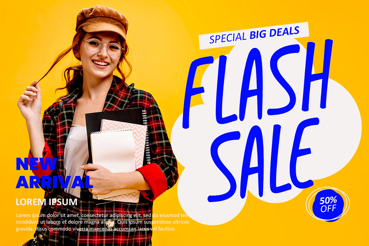 Attlast Corps Banner Discount Style, a Handwritten Font by Maulana Creative (Photo 4 of 7)