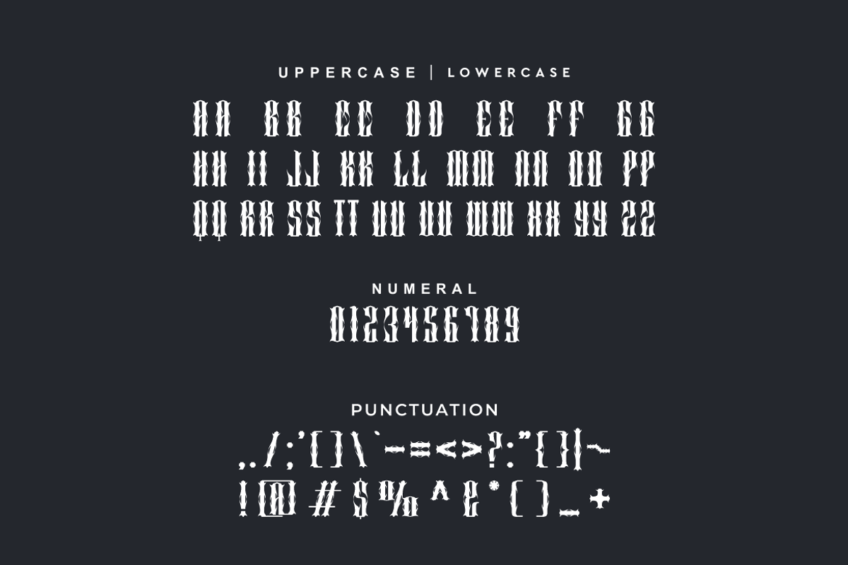 Blackmosk Growpas - Blackletter Font, a Blackletter Font by Iqsiart Studio (Photo 8 of 10)