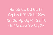 Flabana - Bubble Handwritten Font, a Handwritten Font by Pikgura (Thumbnail 2 of 5)