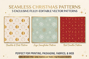 Christmas Backgrounds & Clipar, a Background Graphic by IrenKlm (Thumbnail 9 of 11)