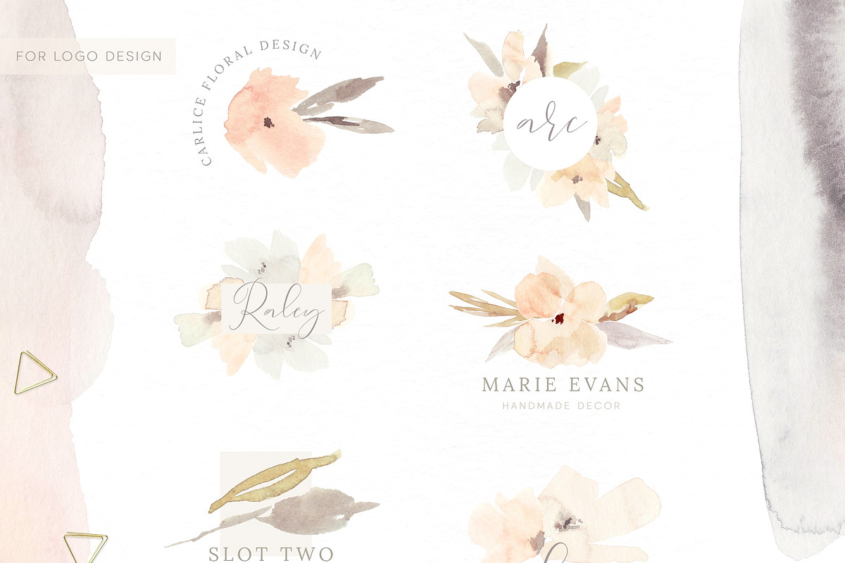 Florelegance Patterns Textures Logos, a Decorative Illustration by eclosque (Photo 3 of 16)