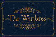 The Wambires - Vintage Body Font, a Slab Serif Font by Noun Visual (Thumbnail 1 of 6)