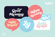The Kanderlic - Retro Script Font, a Script Font by Ekahermawan (Thumbnail 7 of 10)