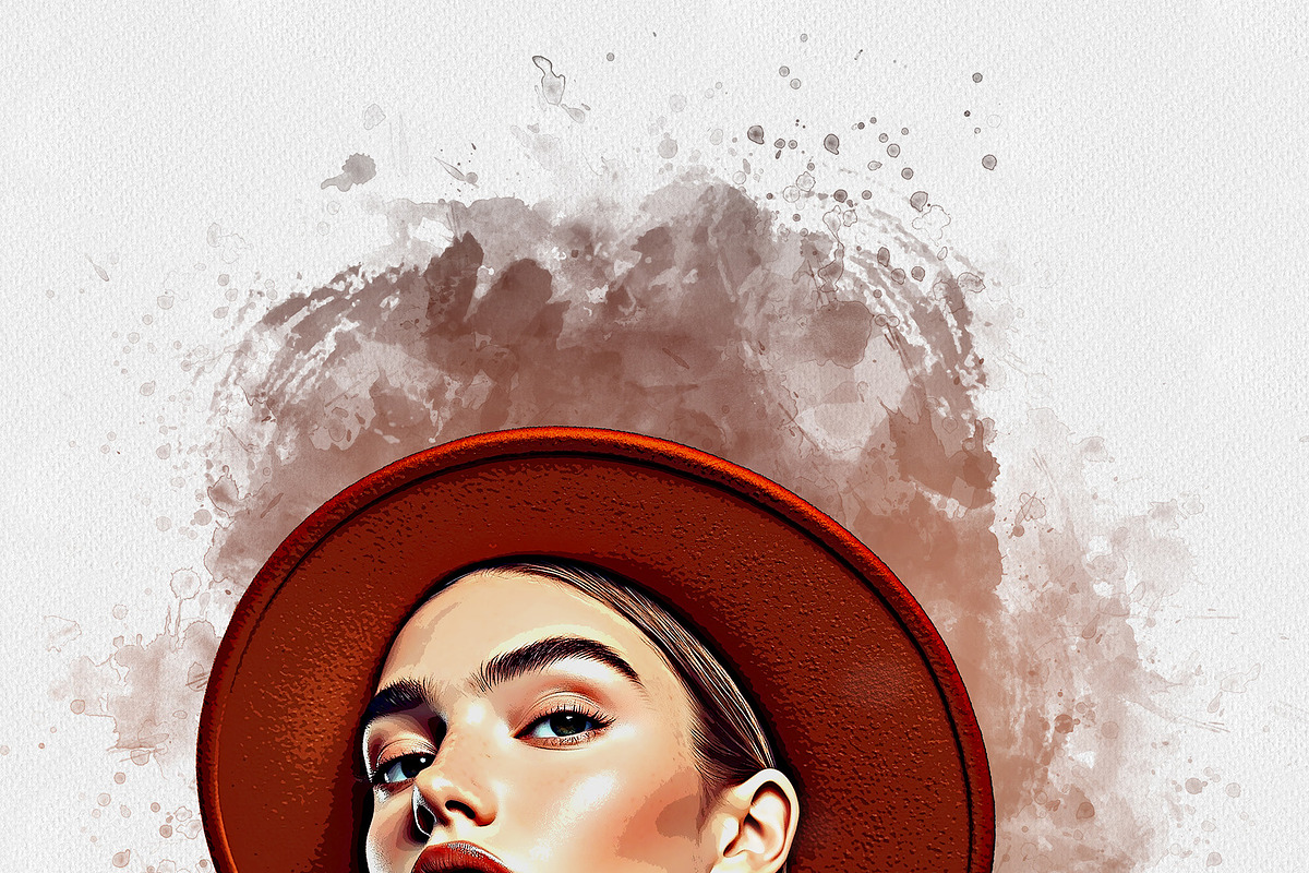 Editable Portrait Painting Effect, an Action Add-On by Photoshop Action (Photo 9 of 13)