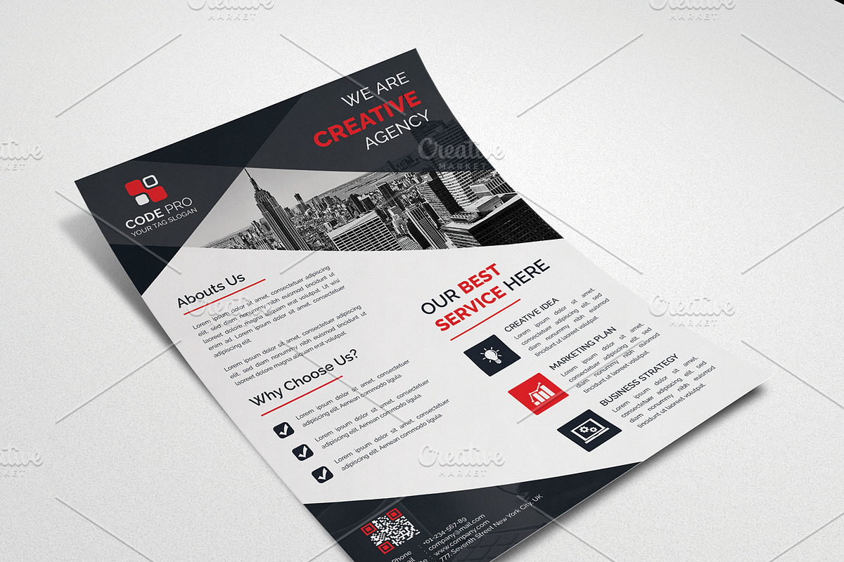 Flyer, a Flyer Template by pixelworkz (Photo 6 of 6)