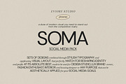 SOMA / Social Media Pack, a Social Media Template by Eviory (Thumbnail 2 of 18)