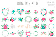 Big floral set, a Decorative Illustration by BerryCaty (Thumbnail 3 of 13)