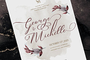 Michand Script | Classy Calligraphy, a Script Font by StoricType (Thumbnail 9 of 16)