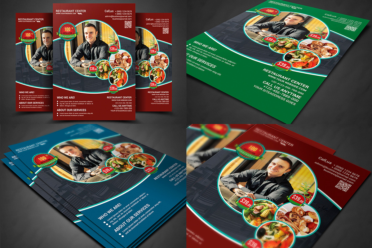 Food Menu Big Bundle, a Flyer Template by AfzaalGraphics (Photo 7 of 22)