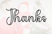 Father Christmas | Script Font, a Handwritten Font by Scratchones (Thumbnail 8 of 8)