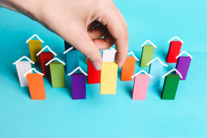 Concept of building your home, Real