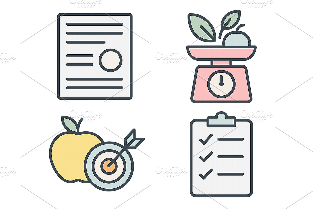 Documents and tools showcasing, a Food Illustration by ZinetroN