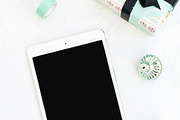 Pastel Holiday iPad Mockup, a Holiday Photo by CarmenCreativeStudio (Thumbnail 2 of 2)