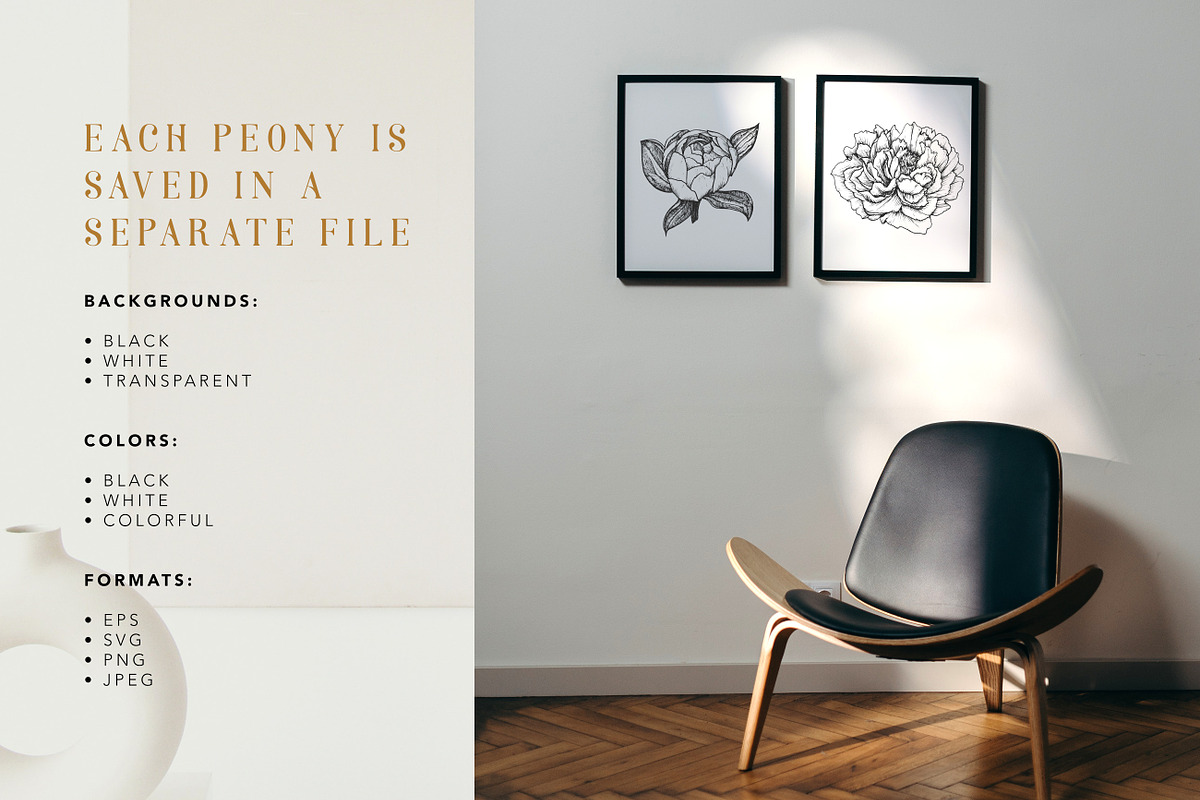 Peony illustrations | invitations, an Illustration by Chewie Co (Photo 11 of 13)
