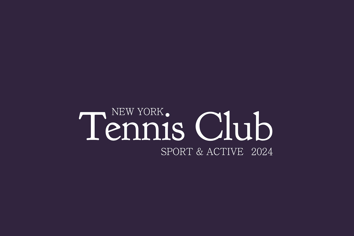 Tennis Club Sport Logo, a Branding & Logo Template by RedRiver Studio (Photo 3 of 12)
