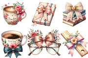 Teacher Coquette Bows SVG PNG Bundle, an Illustration by DreamArtGraphic (Thumbnail 3 of 5)