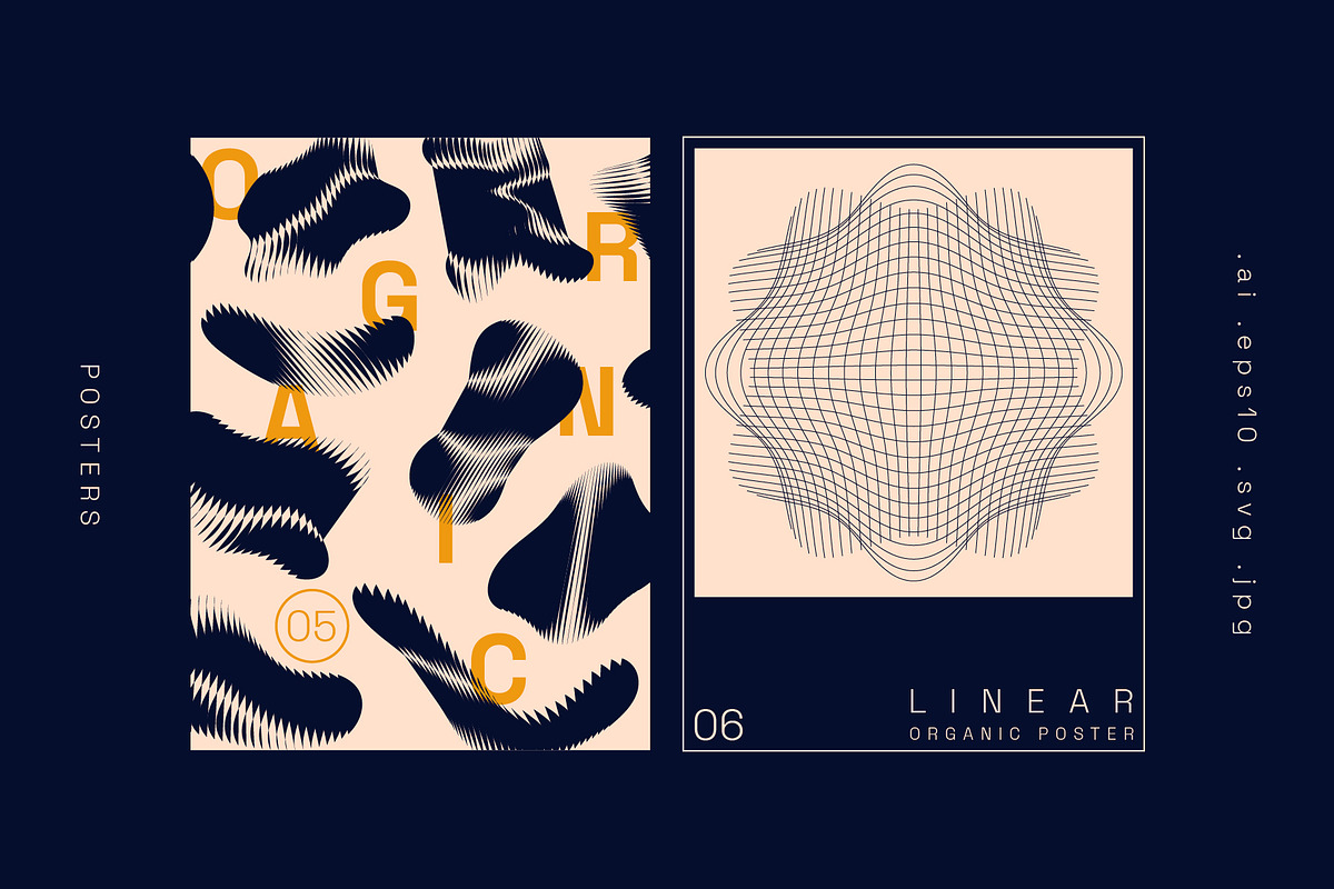 Linear Organic Shapes, an Object Graphic by Léo Alexandre (Photo 8 of 12)