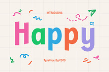 CS Happy – Fun Font