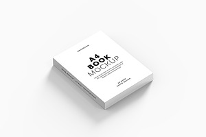 A4 Book Mockup