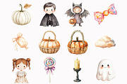 Neutral Halloween Clipart, an Illustration by Design Market (Thumbnail 4 of 5)