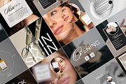 Skincare Instagram templates Canva, a Social Media Template by Design Driven Media (Thumbnail 1 of 6)