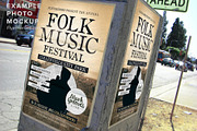 Folk Music Flyer Template, a Flyer Template by FlyerHeroes (Thumbnail 3 of 4)