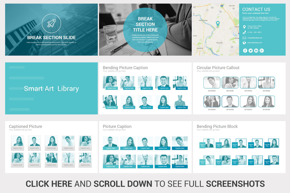 Business Plan PowerPoint Template, a Presentation Template by SlideSalad (Photo 35 of 50)