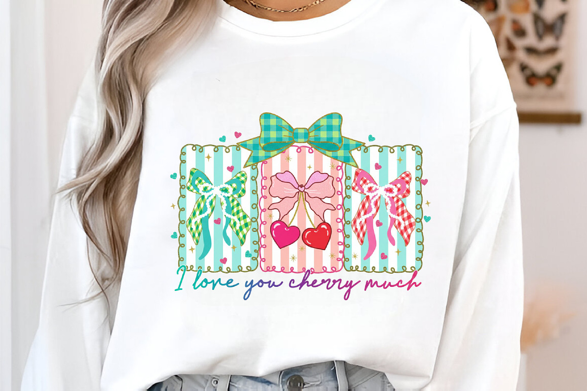 I Love You Cherry Much PNG, Coquette, an Illustration by designcity5 (Photo 2 of 8)