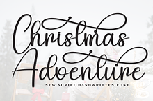 Christmas Adventure | Script Font