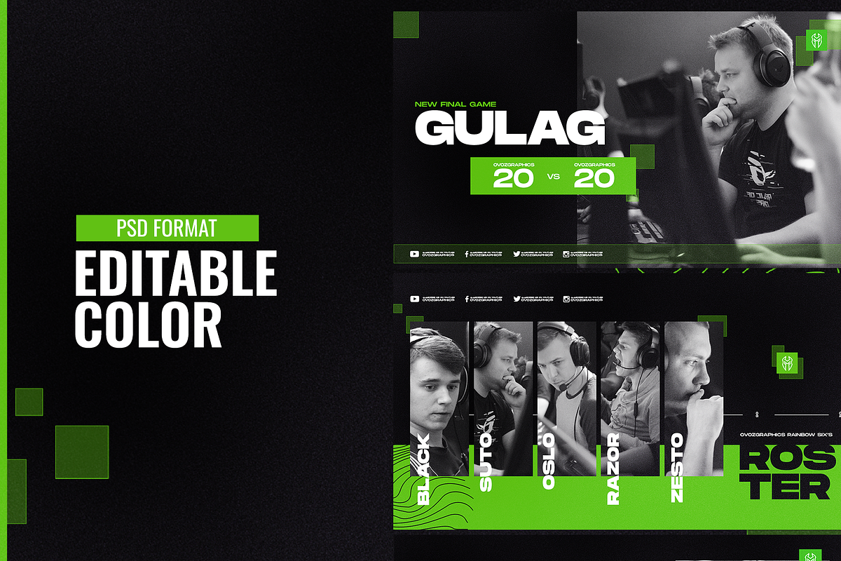 E - Sports Social Media Template, a Social Media Template by Creathift (Photo 4 of 7)