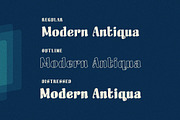 Gilhaus - A Modern Antiqua Serif, a Serif Font by Parker Creative (Thumbnail 3 of 7)