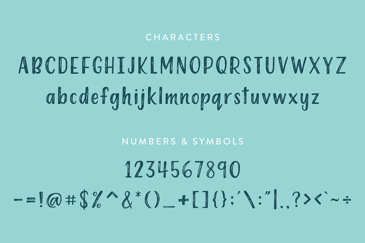 Party Wave | A Hand-Painted Font, a Handwritten Font by gracie.wilson (Photo 2 of 8)
