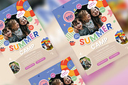 Kid's Summer Camp Flyer, a Flyer Template by Esui Studio (Thumbnail 3 of 3)