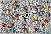 -80% Cartoon Doodle Clipart Bundle 1, a Decorative Illustration by BALABOLKA (Thumbnail 3 of 18)