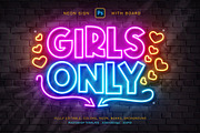 Neon Sign Board, an Action Add-On by Andrew Skoch Design (Thumbnail 2 of 8)