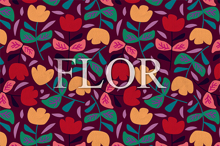 Floral Fifties Patterns 