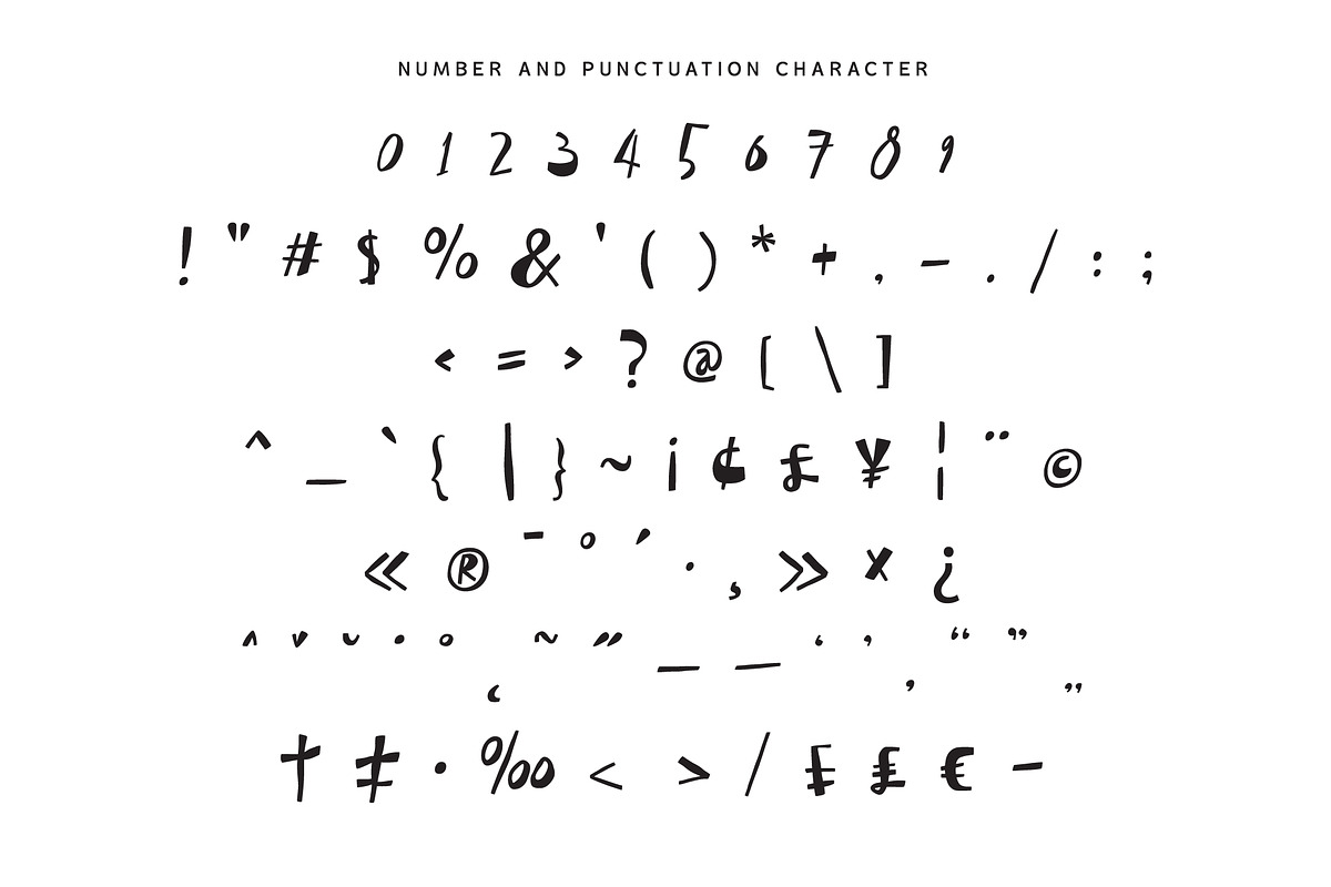 Spontanew, a Handwritten Font by Allmostudio (Photo 8 of 8)