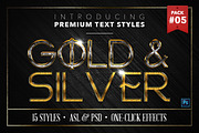 BUNDLE: Gold & Silver Text Styles, a Layer Style Add-On by Jonas Stensgaard (Thumbnail 6 of 7)