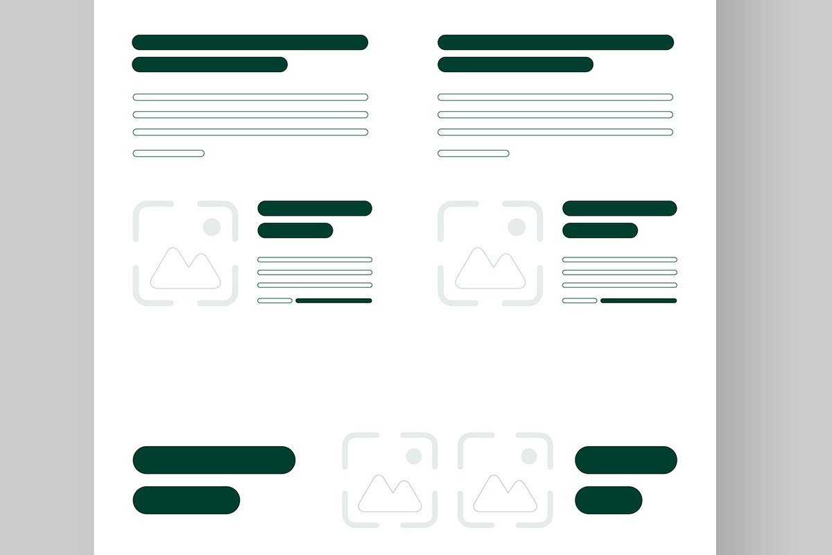 Website Wireframe Layout, a Wireframe Template by CreativeShaper (Photo 3 of 6)