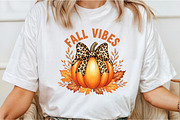 Fall Vibes Halloween Pumpkin Png, an Illustration by Libby Wishes (Thumbnail 4 of 6)