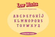 Low Wolies, a Font by ilhamtaro (Thumbnail 7 of 12)