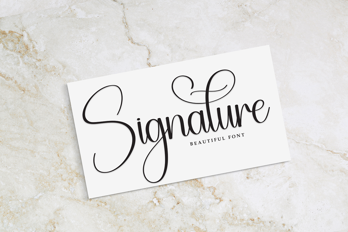 Reading | Script Font, a Handwritten Font by Scratchones (Photo 2 of 9)