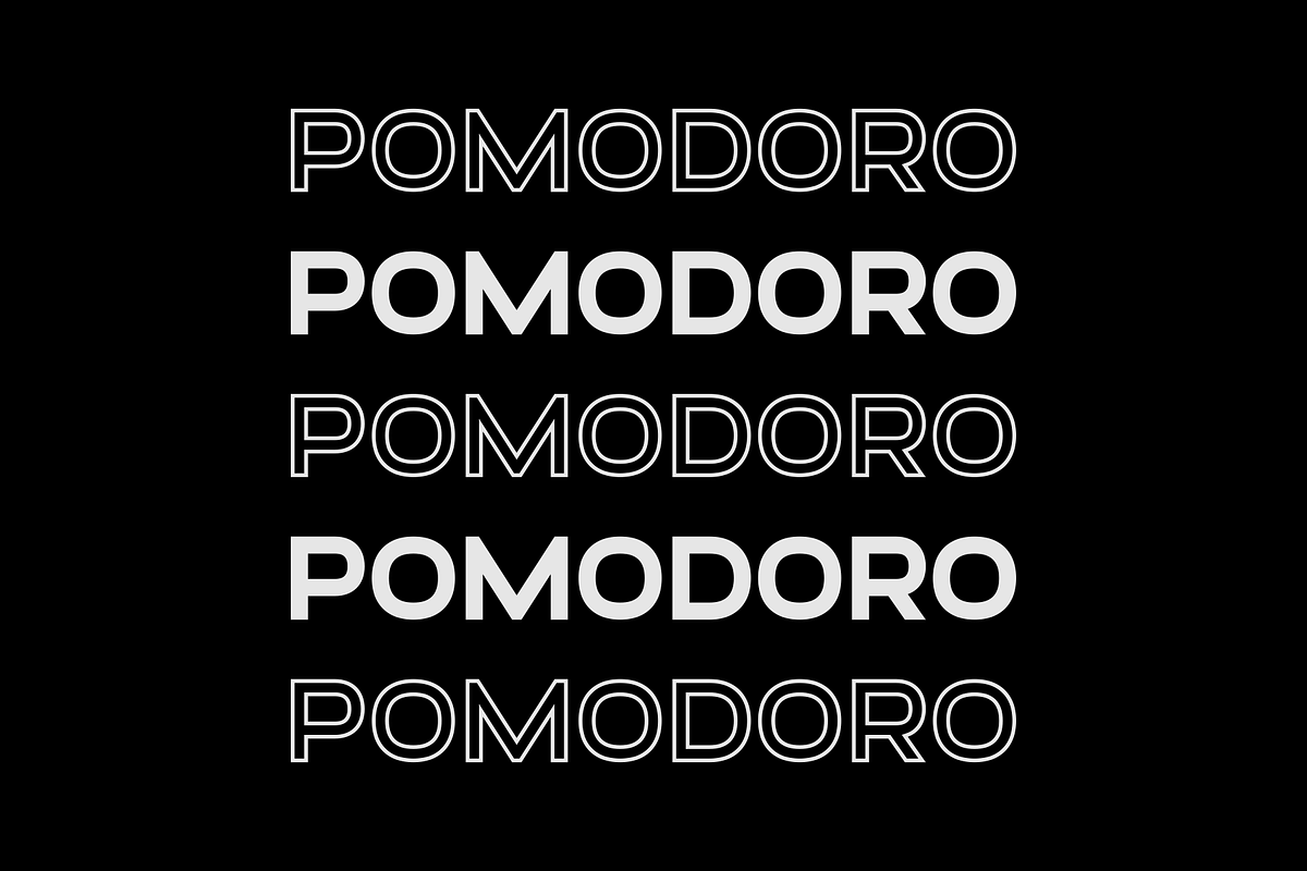 Altero – Font Family, a Font by Stefano Giliberti (Photo 2 of 10)