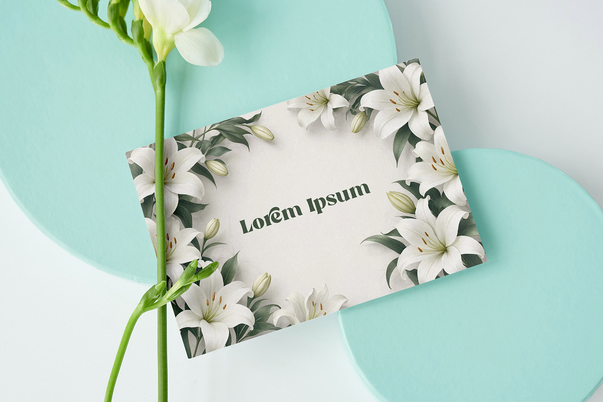 3D Flowers Border Background, a Background Graphic by Forhadx5 (Photo 9 of 9)